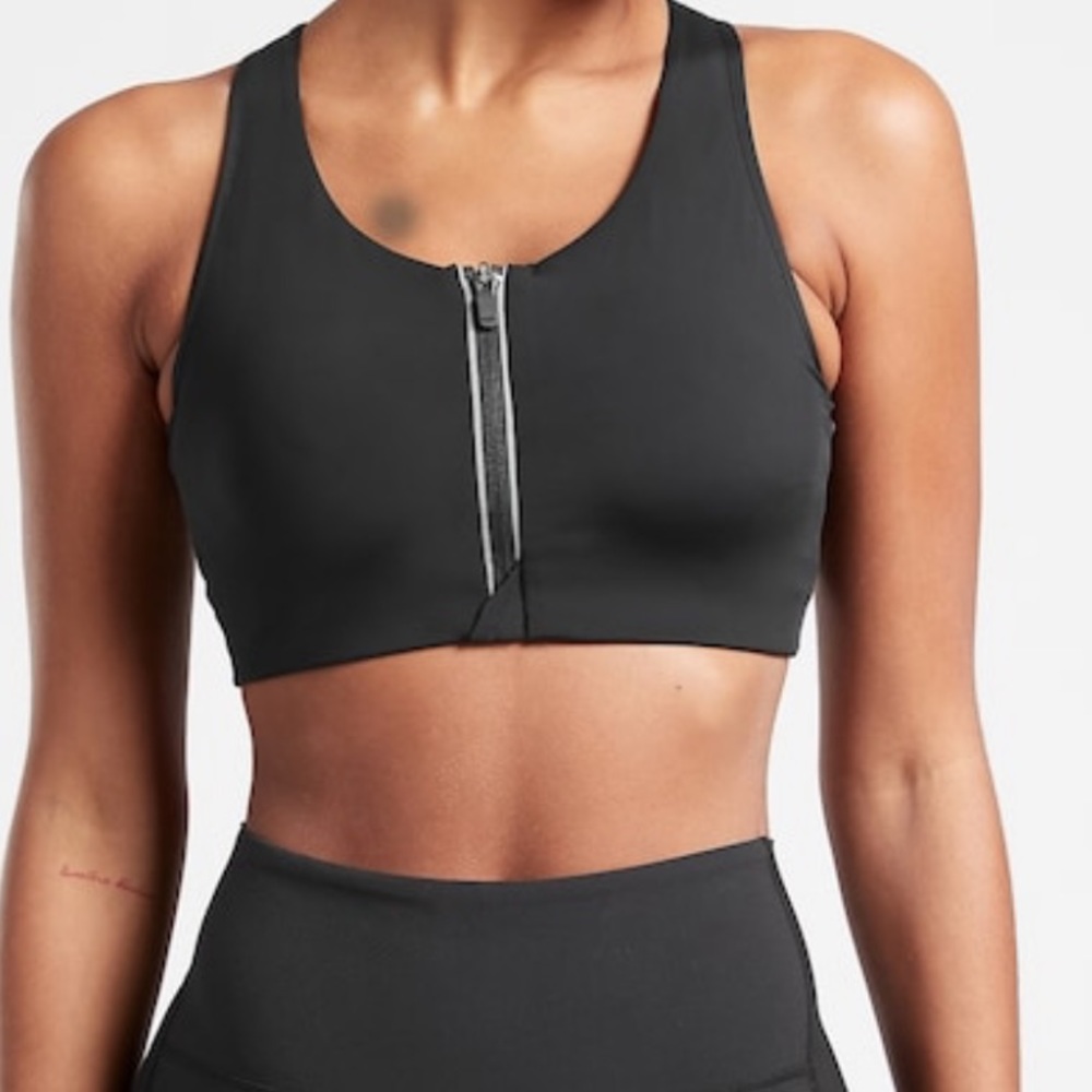 Athleta Zipper Front Bra NWOT Orig $69